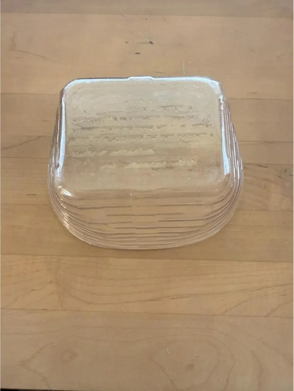 Longaberger Basket Clear Plastic Protector CC Renewal Basket #40738